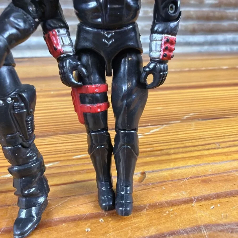 Vintage Hasbro G.I. Joe V1 Destro & 1988 V2 Destro (no Sword) Clean-Tight